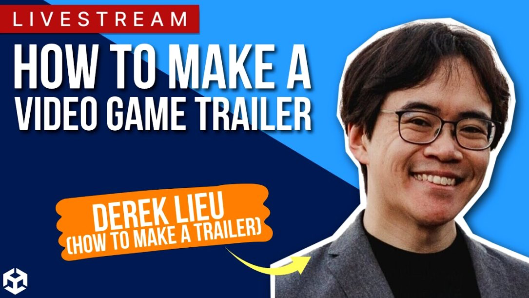 Professional game trailer editing timeline in a video editor with indie game gameplay footage